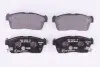 Колодки гальмівні (передні) Chevrolet Cruze 00-08/Subaru Justy 07-/Suzuki Ignis 00-/Nissan Pixo 09 HELLA (8DB355009631) зображення 1