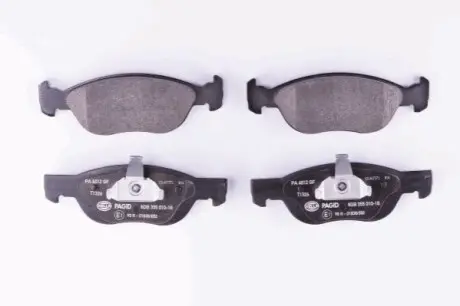 Тормозные колодки, дисковый тормоз.) HELLA 8DB355010181