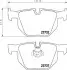 Фото Колодки гальмівні (задні) BMW 5 (E60/E61) 02-10/6 (E63/E64) 04-10 HELLA (8DB 355 010-471) зображення 1
