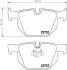 Фото Колодки гальмівні (задні) BMW 5 (E60/E61) 02-10/6 (E63/E64) 04-10 HELLA (8DB 355 010-471) зображення 2