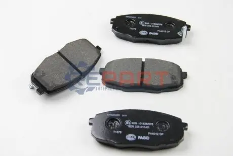 Тормозные колодки пер. Hyundia i30/KIA C'eed 02- HELLA 8DB355010-611 Купить в Украине