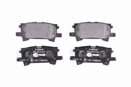 Колодки гальмівні (задні) Lexus RX 03-08 HELLA 8DB355010621