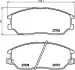 Колодки гальмівні (передні) Hyundai Terracan/Equus/Kia Amanti 99 HELLA (8DB355010861) зображення 1