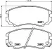 Фото Тормозные колодки пер. Sonata 01-/Magentis 05- HELLA (8DB355010-991) изображение 2