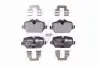 Тормозные колодки зад. BMW 3(E90)/1(E81) 04-13 (TRW) HELLA (8DB355011-271) изображение 1