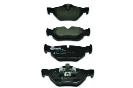 Колодки гальмівні (задні) BMW 1 (E81-82/E87-88)/3 (E90-93) 04-13/X1 (E84) 09-15 HELLA 8DB 355 011-301 Купити в Україні