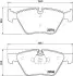 Фото Колодки гальмівні (передні) BMW 3 (E90-93) 04-/ X1 (E84) 09- замінено на 0 986 494 118 HELLA (8DB355011-321) зображення 2