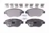 Тормозные колодки, дисковый тормоз.) HELLA (8DB355011331) изображение 1