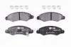 Тормозные колодки пер. Agila/Ignis/Wagon R 00- 1.0-1.5 HELLA (8DB355011-691) изображение 5