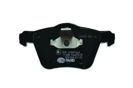 Колодки гальмівні (передні) Volvo XC90 02-14 HELLA 8DB355011-721