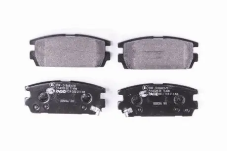 Тормозные колодки, дисковый тормоз.) HELLA 8DB355011841