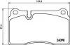 Фото Колодки гальмівні (передні) VW Touareg 2.5-4.2 TDI/FSI 02- (Brembo) HELLA (8DB355011-851) зображення 2
