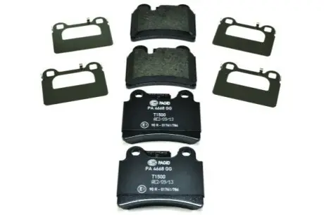 Тормозные колодки, дисковый тормоз.) HELLA 8DB355011861
