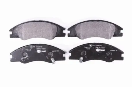 Фото Колодки гальмівні (передні) Kia Cerato 04-09 (Mando) HELLA (8DB 355 012-041) зображення 1