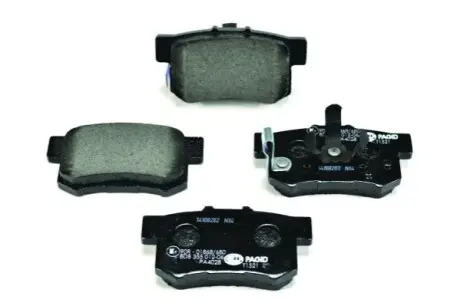 Тормозные колодки зад. Honda Accord VIII/CR-V 01-06 08- (akebono) HELLA 8DB355012-061