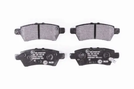Тормозные колодки зад. Nissan Pathfinder 05- (Tokico) HELLA 8DB355012-081