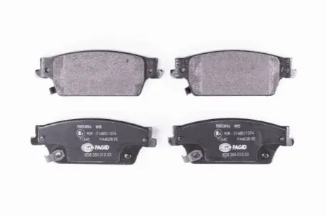 Cadillac Тормозные колодки SRX 04- HELLA 8DB 355 012-231 Купить в Украине