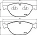 Фото Колодки гальмівні (передні) BMW X5 (E70/F15/F85) 06-/X6 (E71/E72/F16/F86) 08 HELLA (8DB 355 012-661) зображення 2