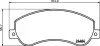 Фото Колодки гальмівні (передні) Ford Transit 06-14/VW Amarok 10- (з датчиками) HELLA (8DB355012-761) зображення 2