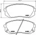 Фото Комплект гальмівних колодок (дискових) (передніх) Hyundai i40/ix35/Kia Sportage 10 HELLA (8DB355012-961) зображення 2