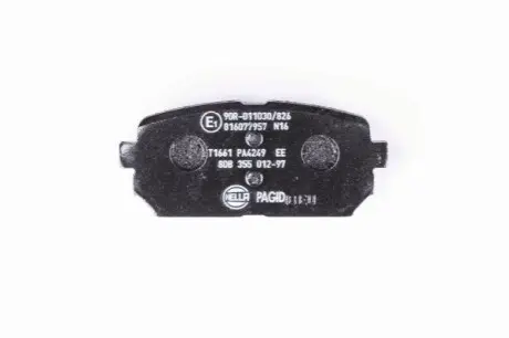 Тормозные колодки, дисковый тормоз.) HELLA 8DB355012971