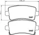 Фото Колодки гальмівні (задні) Opel Insignia 08-17/Chevrolet Malibu/Saab 9-5 10 HELLA (8DB355012-991) зображення 2