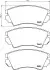 Фото Колодки гальмівні (передні) Opel Astra J 12-/Insignia 08 HELLA (8DB 355 013-041) зображення 2