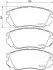 Фото Колодки гальмівні (передні) Opel Insignia A 08-17/Chevrolet Malibu 12 HELLA (8DB 355 013-051) зображення 2