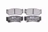 Тормозные колодки зад. Hyundai Santa Fe 06-12 (mando) (118,6x47x15,6) HELLA (8DB355013-081) изображение 1