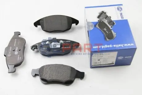 Колодки гальмівні (передні) Citroen Berlingo/Peugeot Partner 08 HELLA 8DB355013-341 Купити в Україні