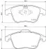 Фото Тормозные колодки дисковые перед. Citroen C5 III// Peugeot 407, 508 1.6-2.2Hdi 05.04- HELLA (8DB 355 013-731) изображение 2