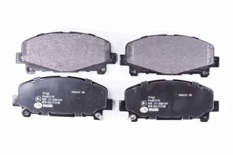 Тормозные колодки дисковые перед.) Honda Accord 08- HELLA 8DB 355 013-881