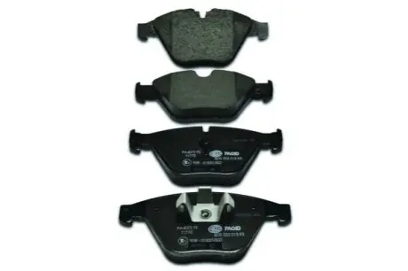 Колодки гальмівні (передні) BMW 3 (E90-93/F30/F80) 04-/5 (E60-61)/6 (E63-64)/7 (E65-67) 01-10/X1/Z4 HELLA 8DB355013-931 Купити в Україні