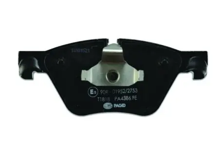 Колодки гальмівні (передні) BMW 5 (E60/E61) 03-10 (замінено на 0 986 494 118) HELLA 8DB355014-351 Купити в Україні