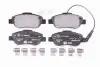 Колодки гальмівні (передні) Fiat Panda 03-/500/500C 07-/Ford Ka II 08-16 (+датчик) HELLA (8DB355014471) зображення 1