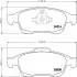 Фото Комплект гальмівних колодок (передніх) Renault Fluence/Megane/Scenic 08 HELLA (8DB355014-791) зображення 6