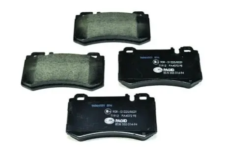 Тормозные колодки, дисковый тормоз.) HELLA 8DB355014941