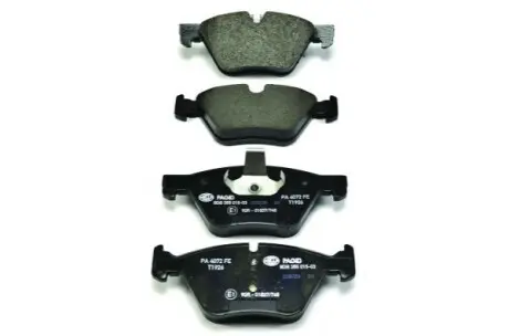 Колодки гальмівні (передні) BMW 5 (E60/E61) 03-10 HELLA 8DB355015-031 Купити в Україні