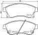 Тормозные колодки передние. Opel Astra J 10/09> HELLA (8DB 355 015-231) изображение 3