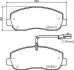 Фото Колодки гальмівні (передні) Renault Master III/Opel Movano B/Nissan NV400 10- (+датчик) HELLA (8DB355015-291) зображення 6