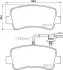 Фото Комплект гальмівних колодок (задніх) Renault Master/Opel Movano 10- (однокатк.) HELLA (8DB355015-301) зображення 3