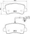 Фото Комплект гальмівних колодок (задніх) Renault Master/Opel Movano 10- (однокатк.) HELLA (8DB355015-301) зображення 6
