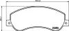 Фото Колодки гальмівні (передні) Ford Transit 2.2-2.4TDCi 06-14 (з датчиками) HELLA (8DB355015401) зображення 3
