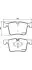 Фото Тормозные колодки пер. BMW F20-F35/F80-F87 2.0-3.5 i/d 10- HELLA (8DB355015-781) изображение 2