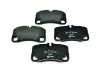 Гальмівні колодки, дискове гальмо (набір) HELLA (8DB355016051) зображення 1