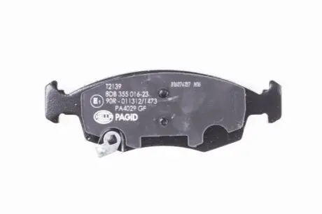 Колодки гальмівні (передні) Fiat Panda/Lancia Ypsilon 11 HELLA 8DB355016231