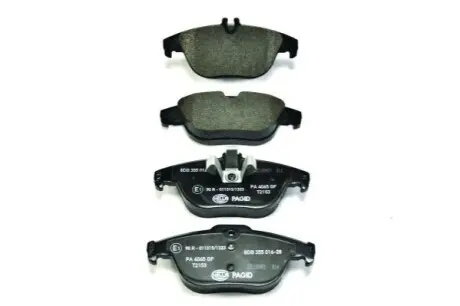 Тормозные колодки, дисковый тормоз.) HELLA 8DB355016281