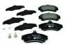 Колодки гальмівні (передні) Mitsubishi Colt 04-12/Carisma/Space Star/Volvo S40/V40 95-06/Smart 04 HELLA (8DB355016-681) зображення 1