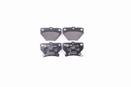 Тормозные колодки, дисковое тормоз (набор) HELLA 8DB355017221