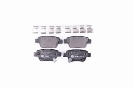 Колодки гальмівні (задні) Toyota Avensis 03-08/Corolla Verso 04-09 (замінено на 0 986 424 798) HELLA 8DB355017331